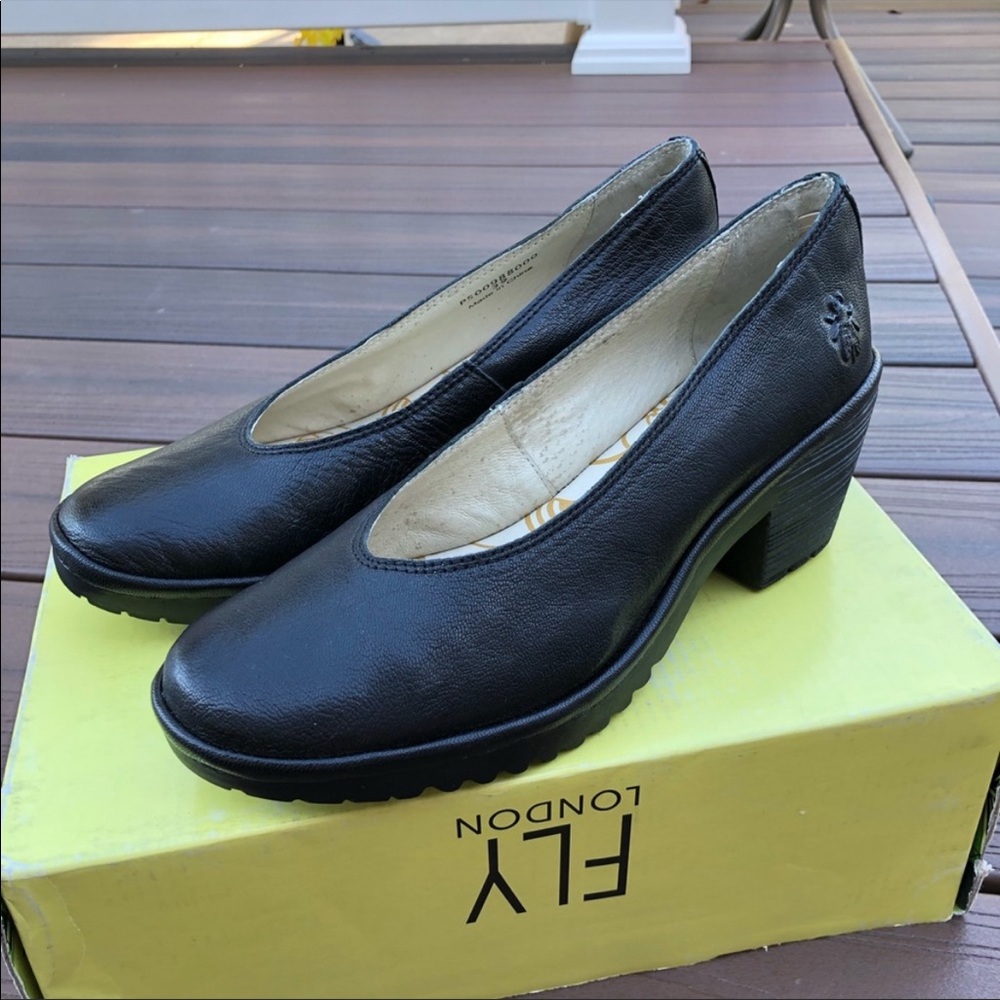 Fly London Leather Heels